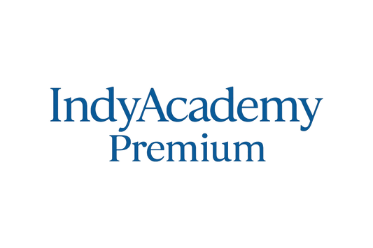 Can you make it with just the words but make it say IndyAcademy Premium